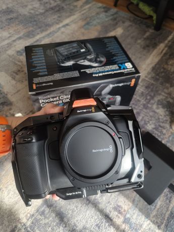 Blackmagic 6K PRO + klatka SmallRig + sunhood SmallRig + OKAZJA BMPCC
