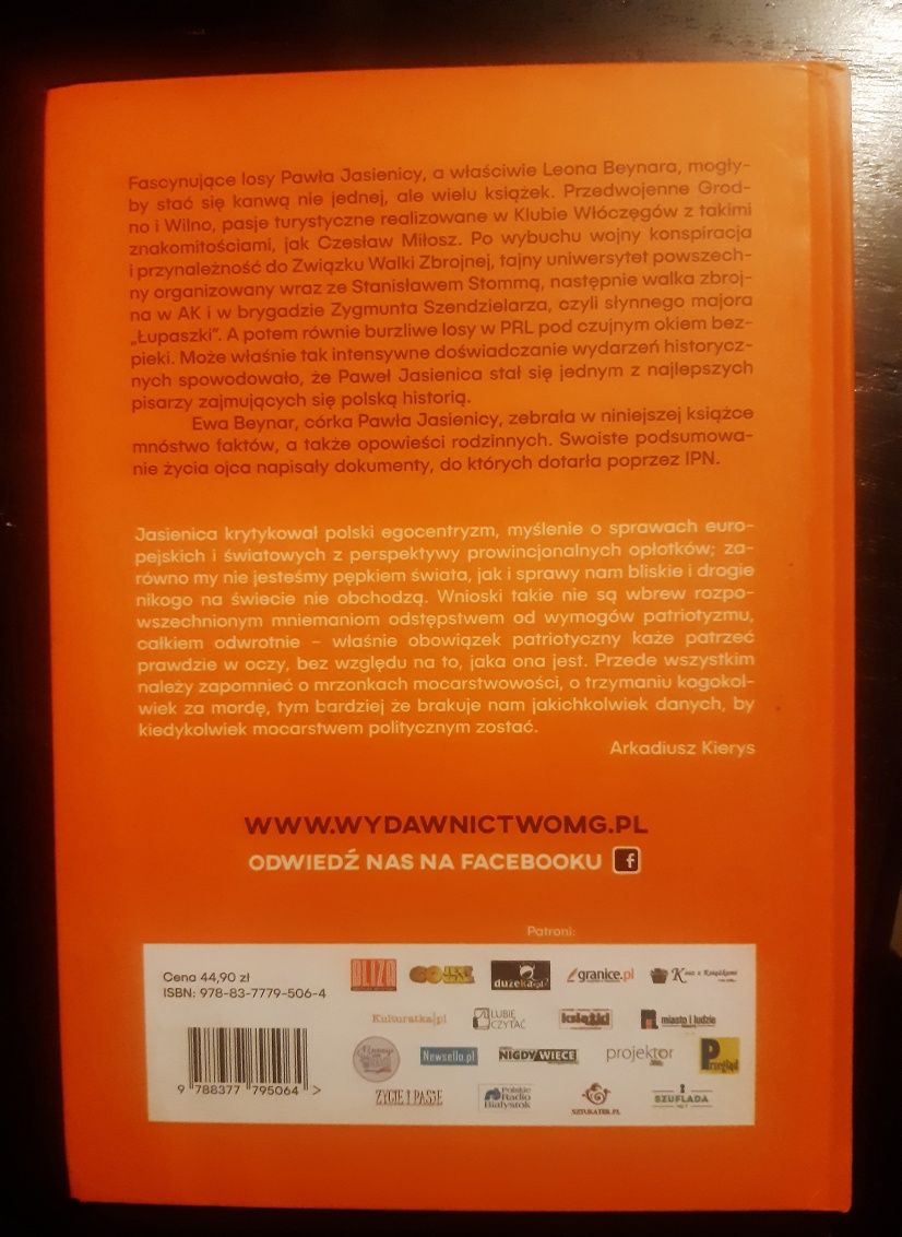 Mój ojciec Paweł Jasienica -Ewa Beynar Czeczott