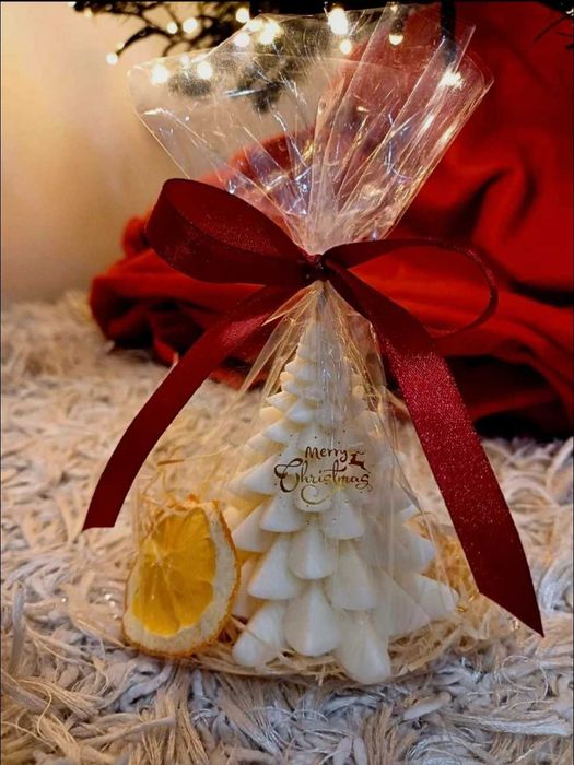 Świeczki sojowe świąteczne, zapachowe