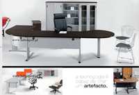 Secretária, Mesa de reunião, Mobiliário de escritório, Cadeiras Novas