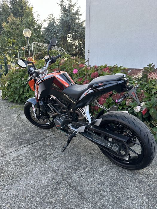 KTM Duke 125 z Niemiec (transport)