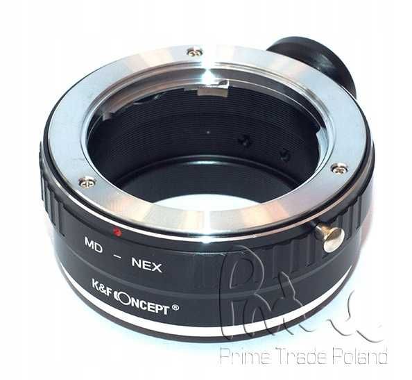 Adapter Minolta MD na Sony E-mount Nex złącze statywowe K&F Concept