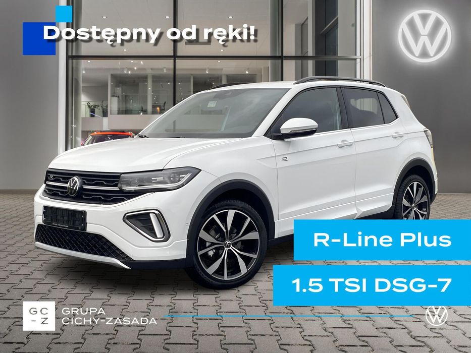 Volkswagen T-Cross R-Line Plus 1.5 TSI 150KM, automatyczna DSG-7; IQ.Light/Comfort/Tech