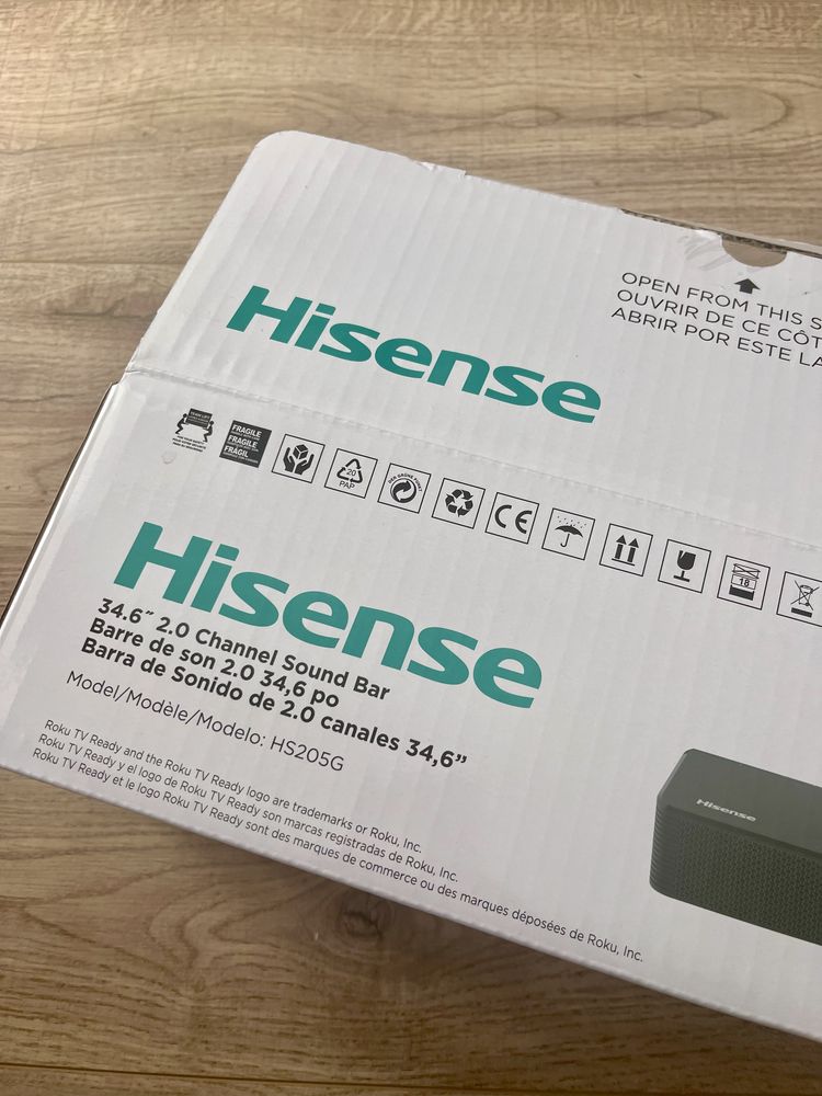 Soundbar Hisense HS205G nowy