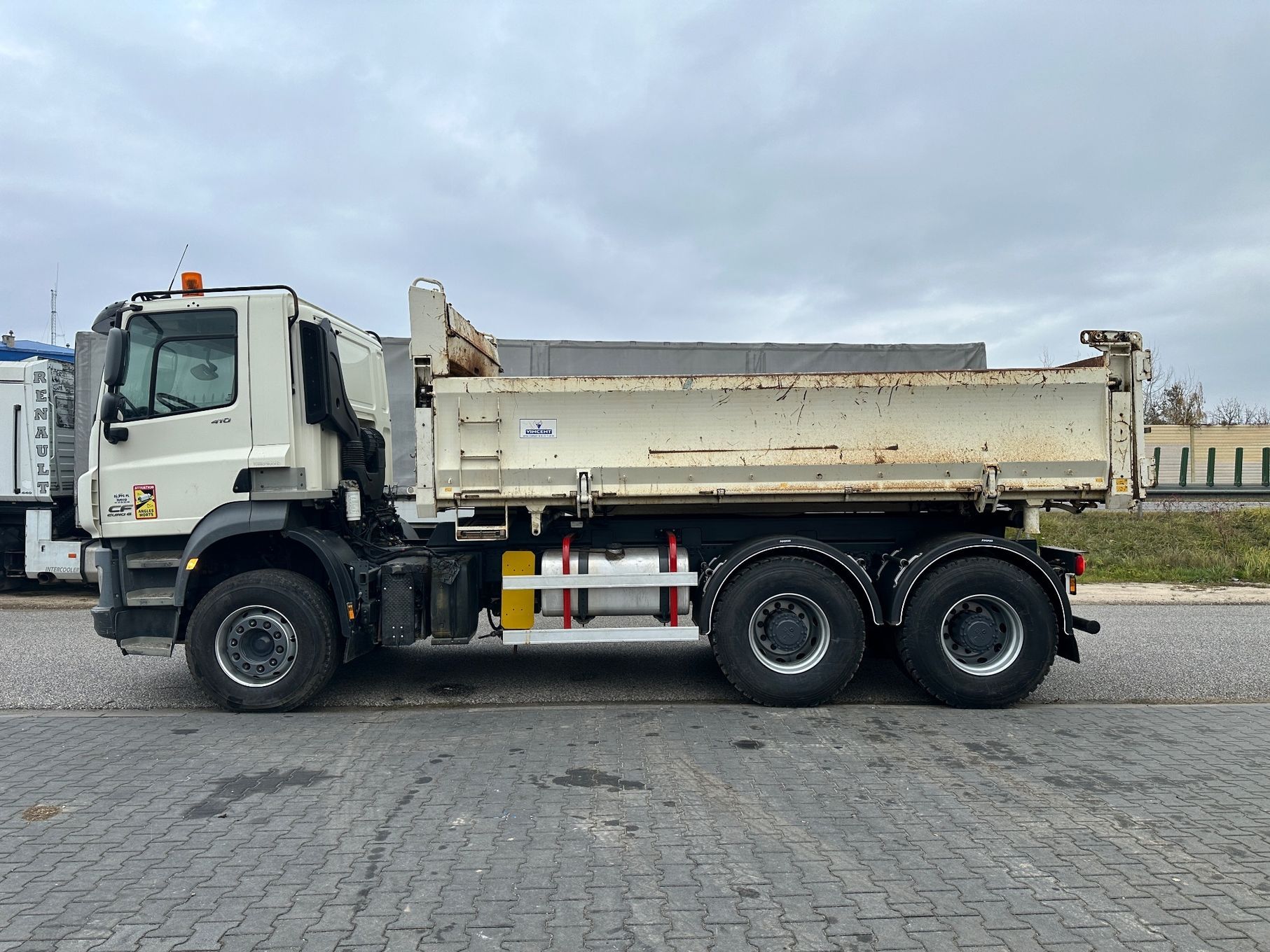 DAF CF 410 Euro 6 6x4 Wywrotka 5,20 m + BORDMATIC Klapo-drzwi
