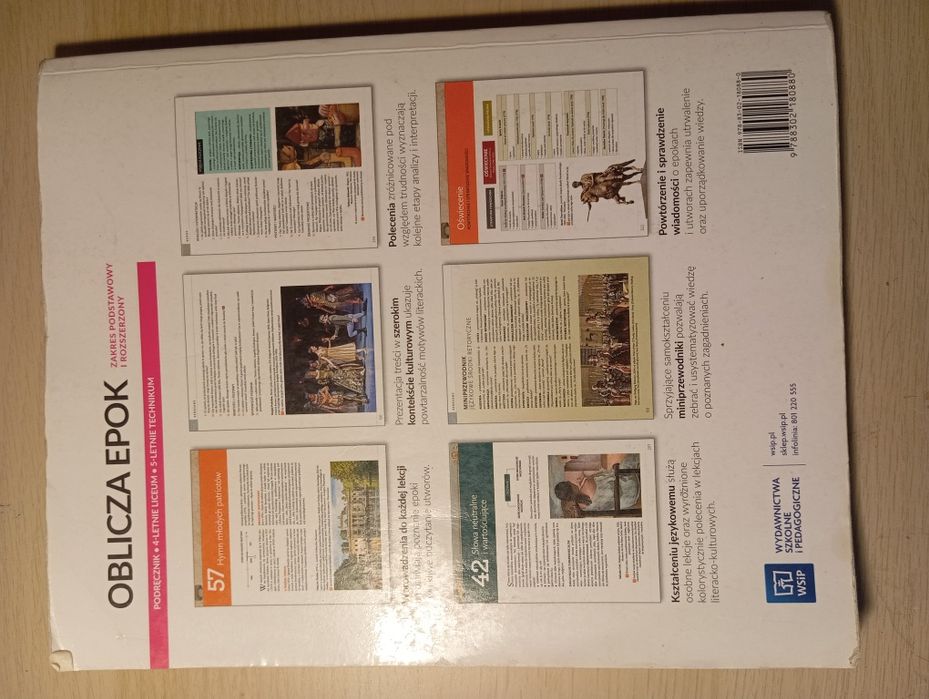 2 podręczniki do j.polski oblicza epok  1.2  2.1