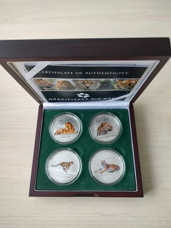 Серебряные монеты Конго 