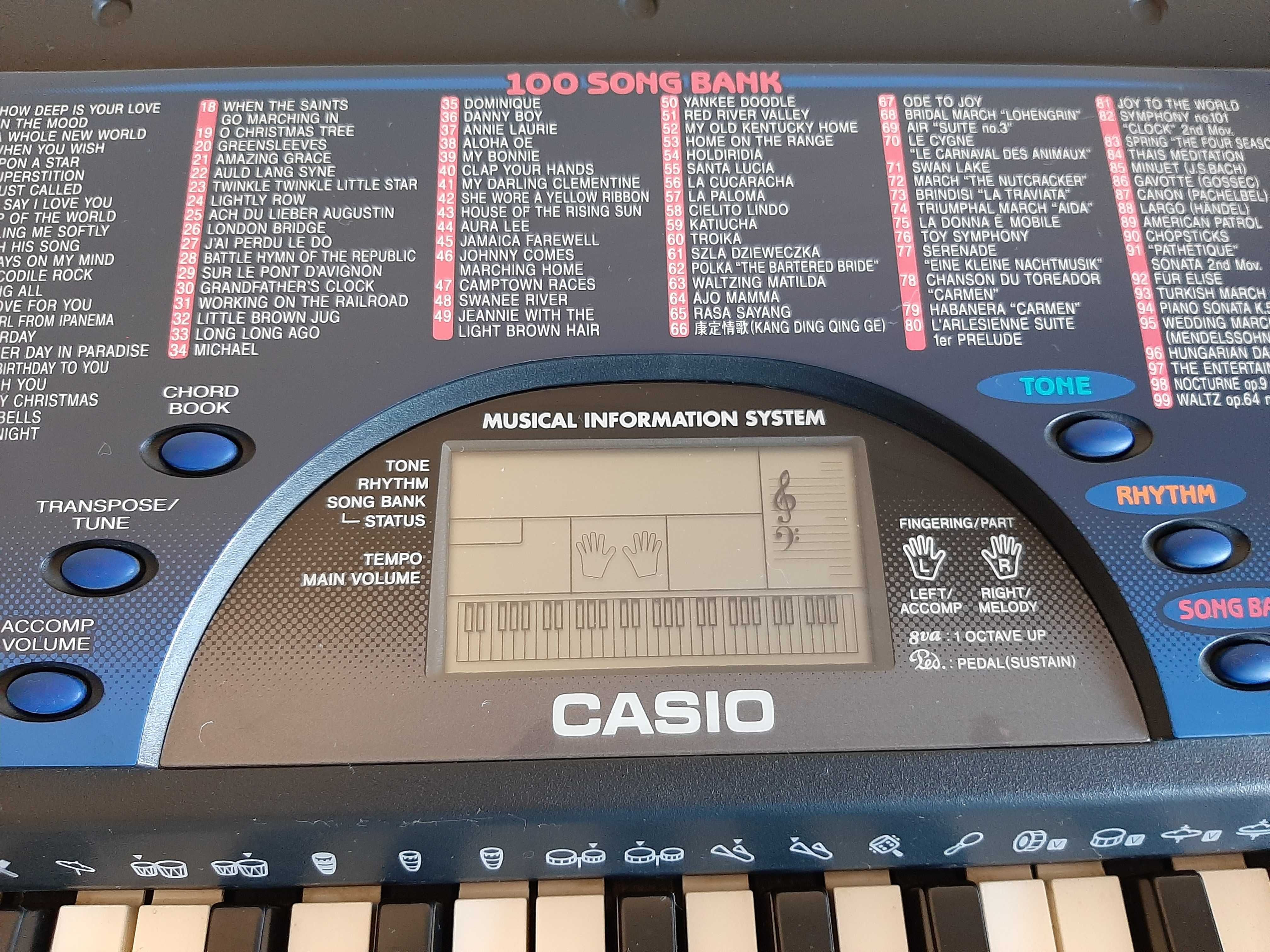 órgão piano Casio CTK-495