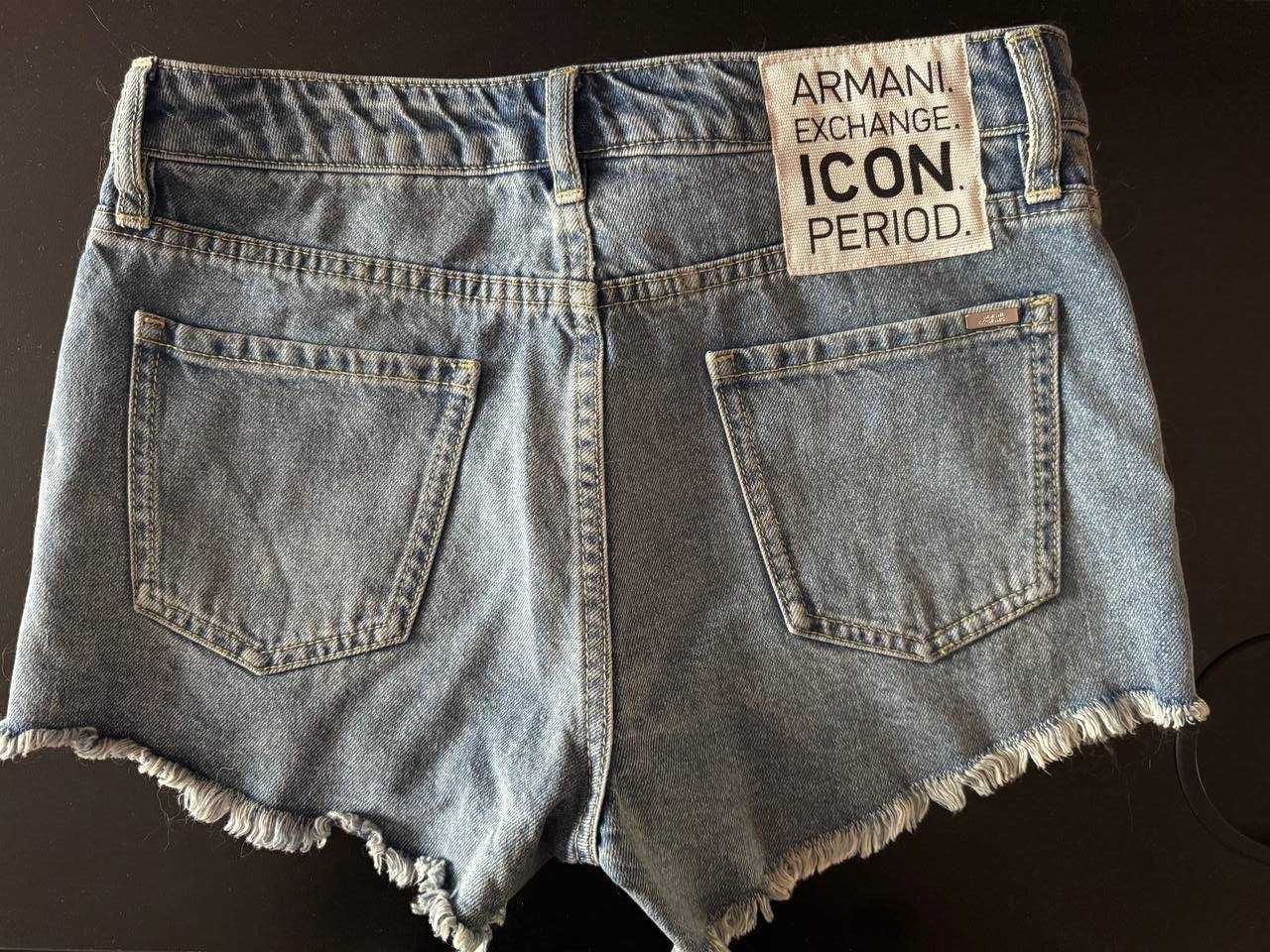 продам нові джинсові шорти Armani, розмір 28