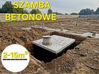 Zbiornik betonowy 10m3 Szamba Katowice 12m3 Montaż Gratis