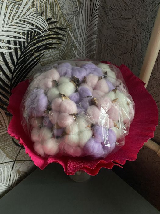 Букет из хлопка на подарок