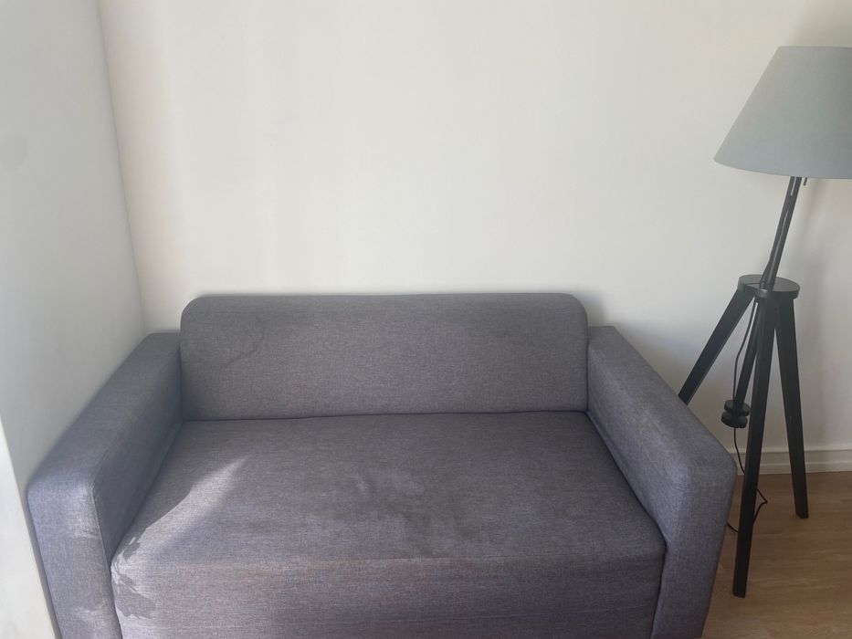 Sofa, Poltrona cama, candeeiro