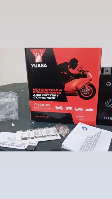Bateria yuasa de mota