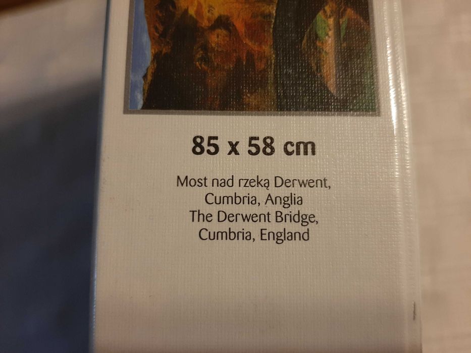 NOWE puzzle 1500 Most nad rzeką Derwent 85x58 cm