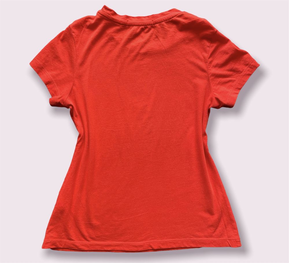 Calvin Klein Jeans czerwony t-shirt damski r.XS