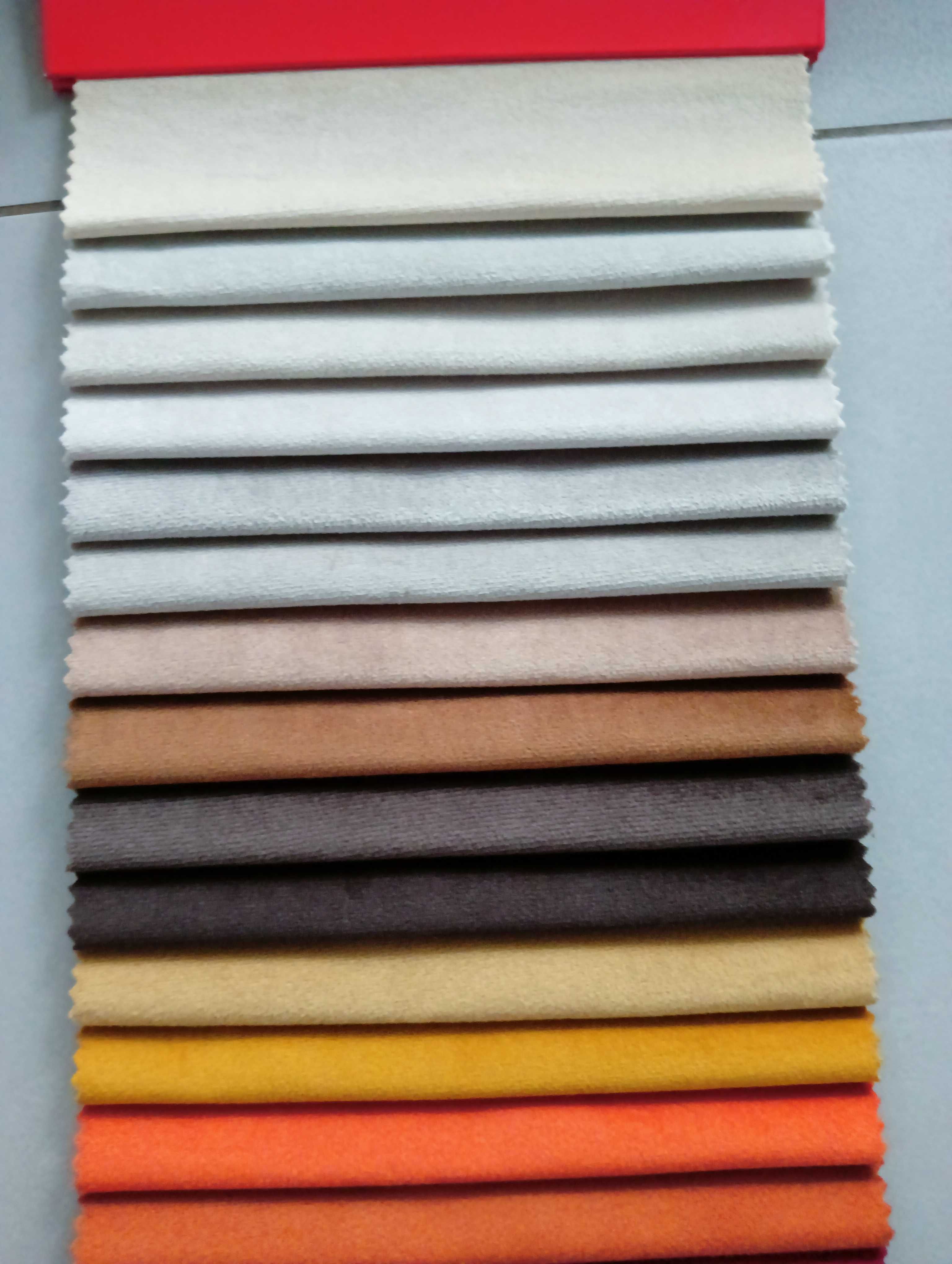 Panele plotek, materiał velvet