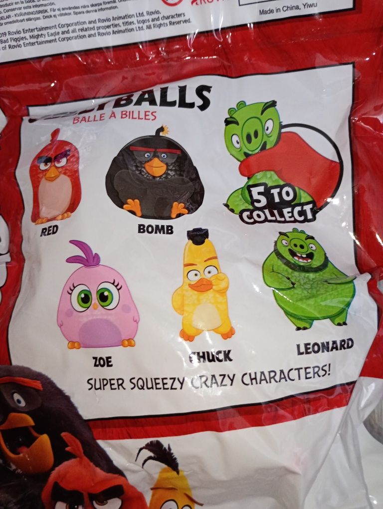 Nowy gniotek angry birds Red