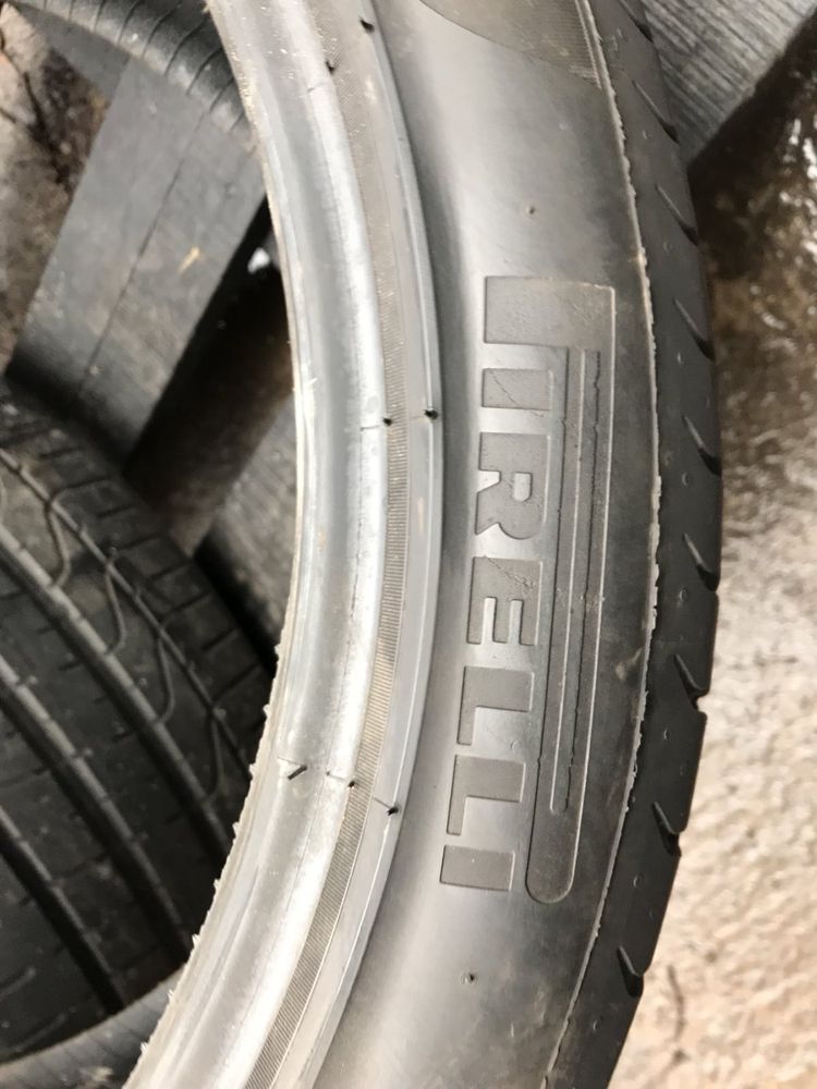 Pirelli 265/40r21 пара резина шини б/у склад оригінал літо майже нові