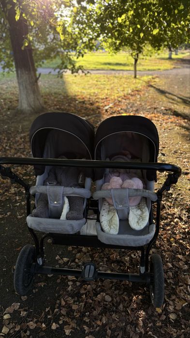 Коляска 2в1 Riki Saxo 05 для двійні / є нюанси / ціна договірна