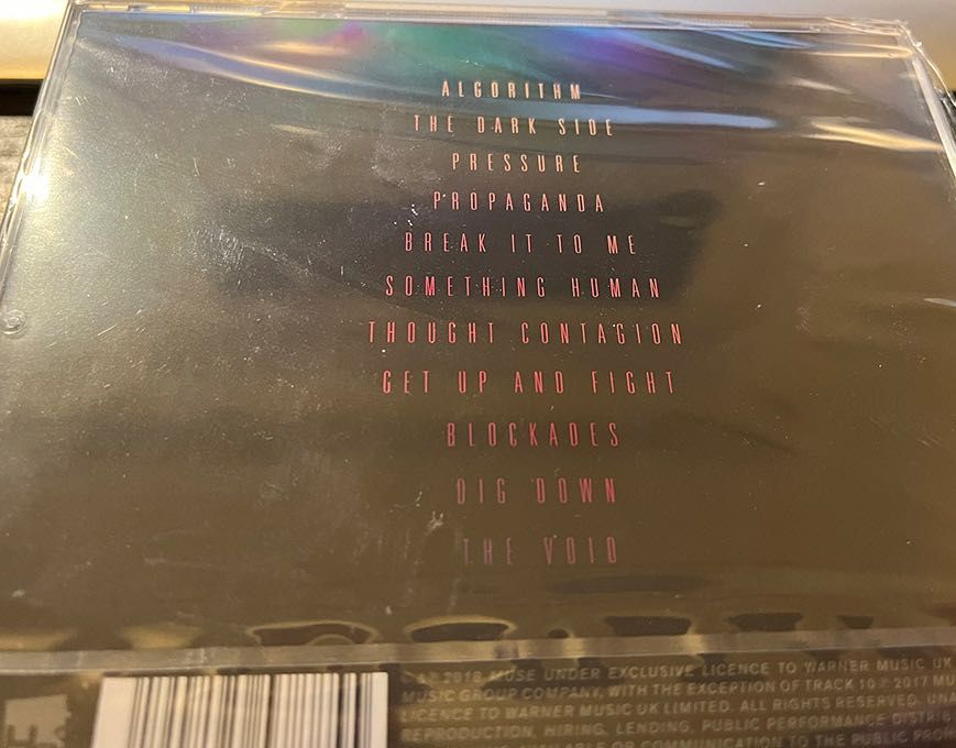 Muse Simulation Theory płyta CD