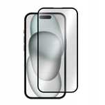 9H Szkło Hartowane Do Apple Iphone 15 Plus Full 6D Cf Czarne