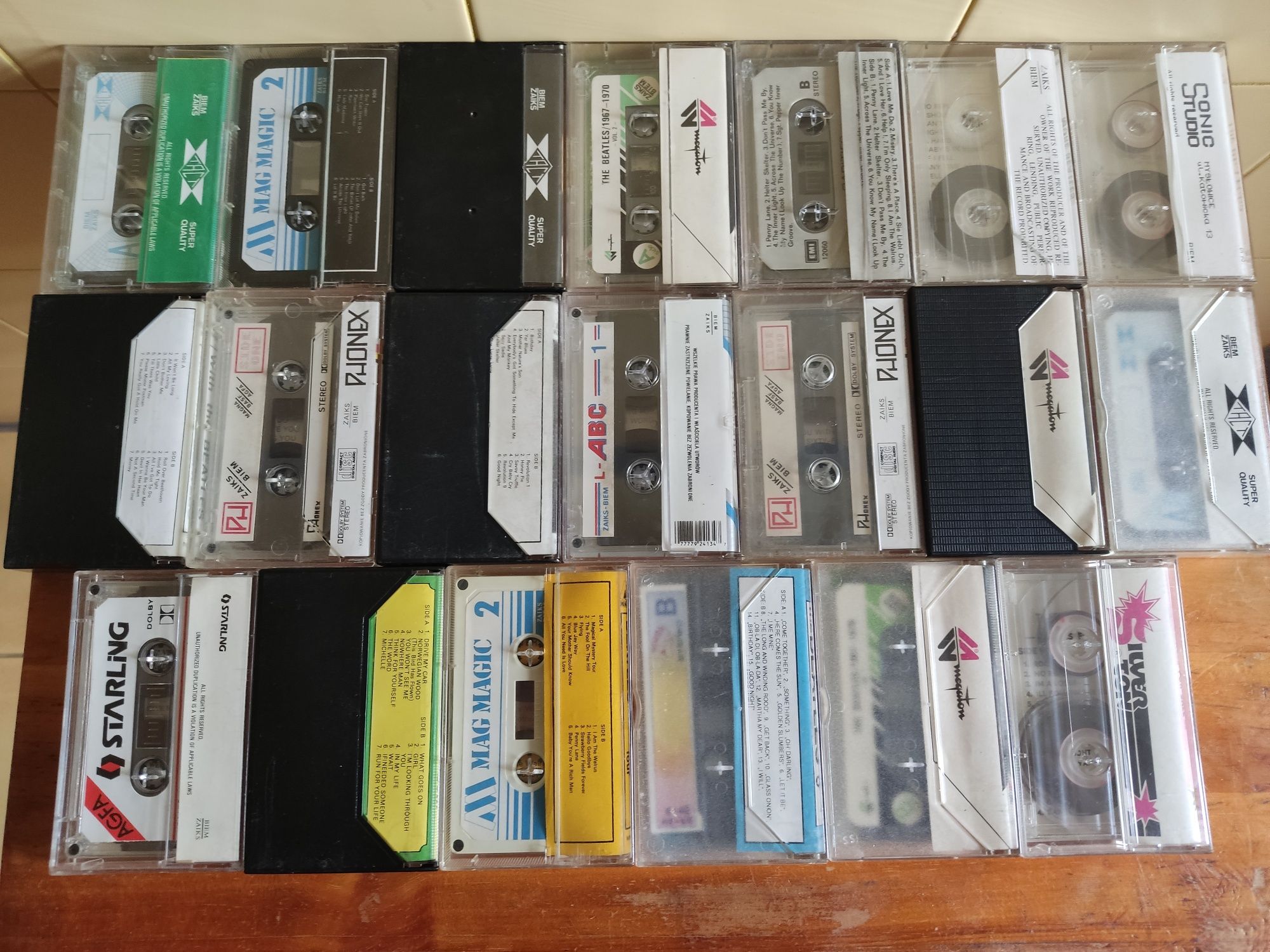 The Beatles zestaw 20 kaset