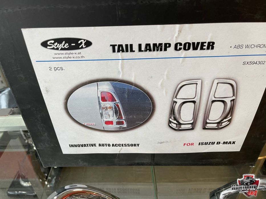 Nakładki ochronne na lampy tylne ISUZU D-MAX