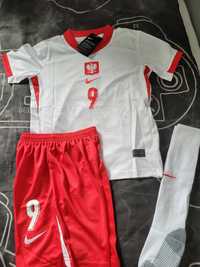 Nowa koszulka  strój Reprezentacji Polski Nike Lewandowski nr 9 EURO