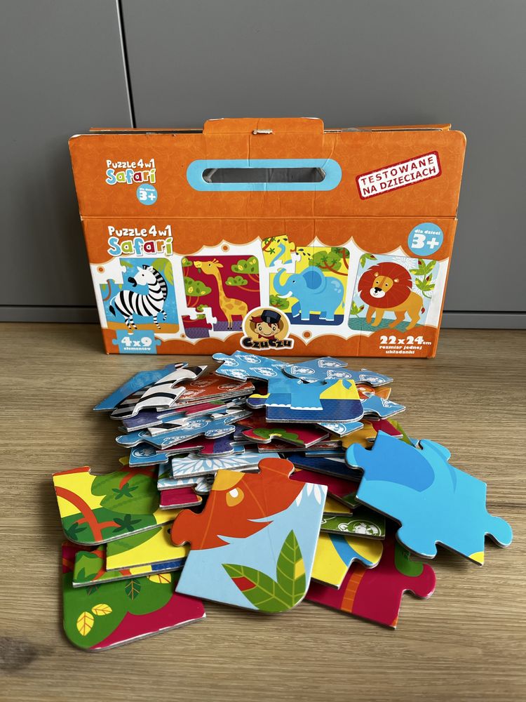 Puzzle CzuCzu zwierzęta