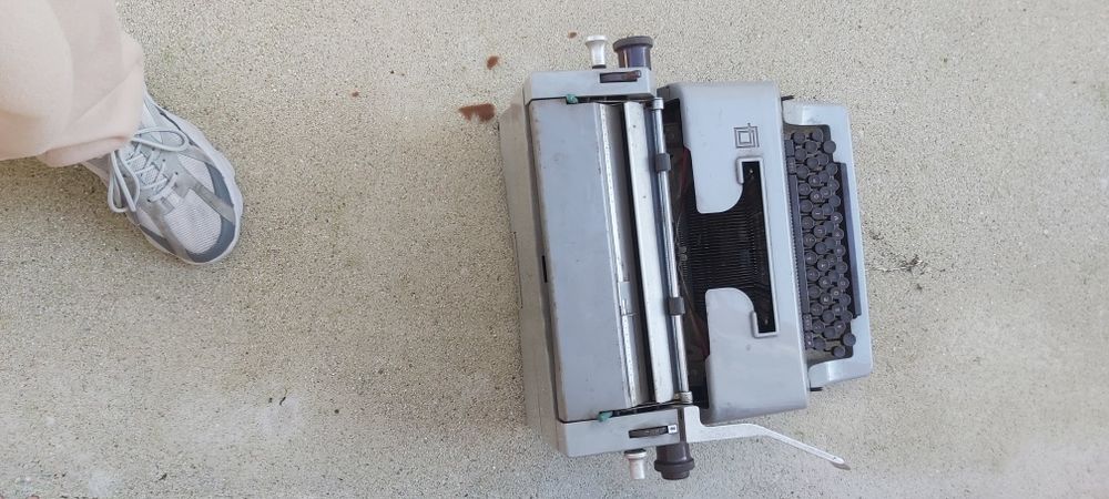 Máquina escrever antiga