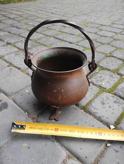 osłona doniczki garnek naczynie miedz