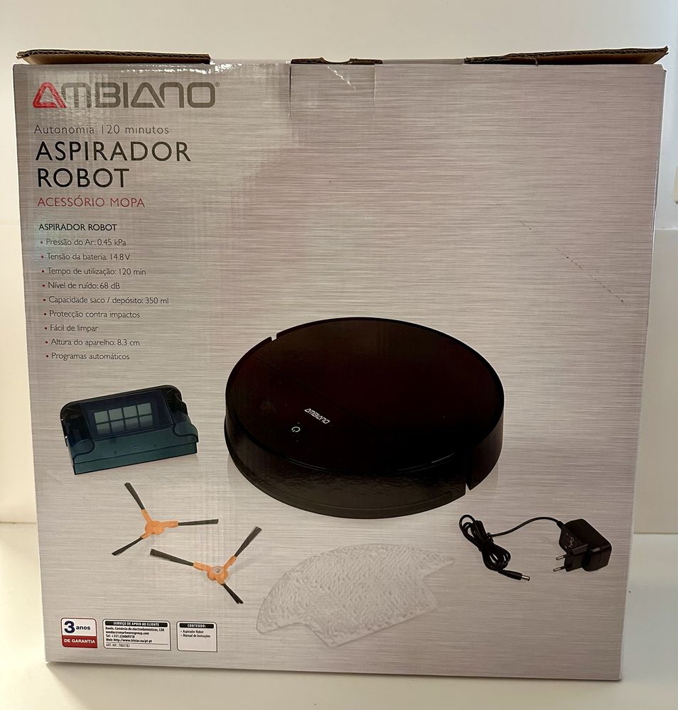 Aspirador robot novo