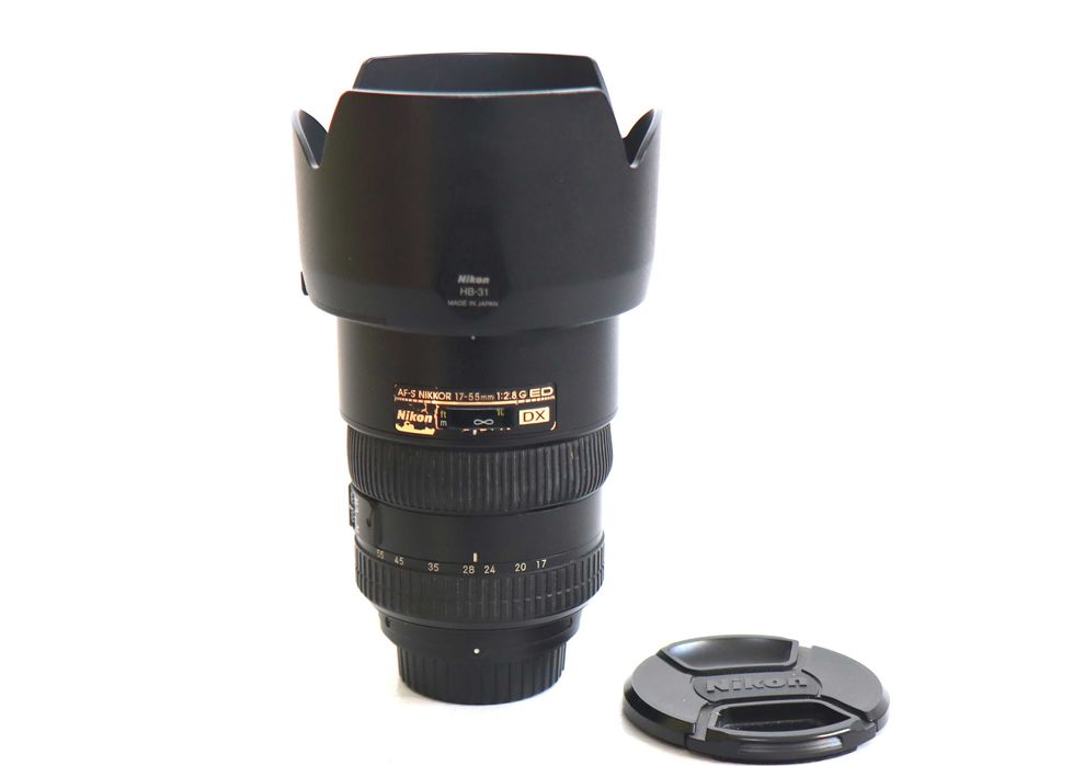 Lente Nikon 17-55mm f\2.8 objetiva em boas condições
