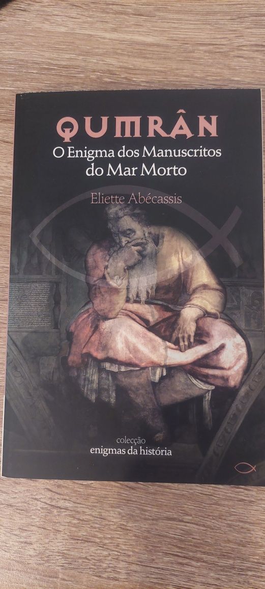 Livro Qumrân - o enigma dos manuscritos do mar morto