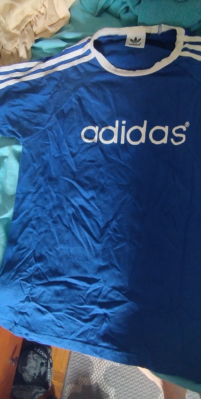 T-shirt Adidas azul M