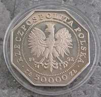 Polska 50 000 złotych, 1992 rok
200 lat Orderu Virtuti Militari