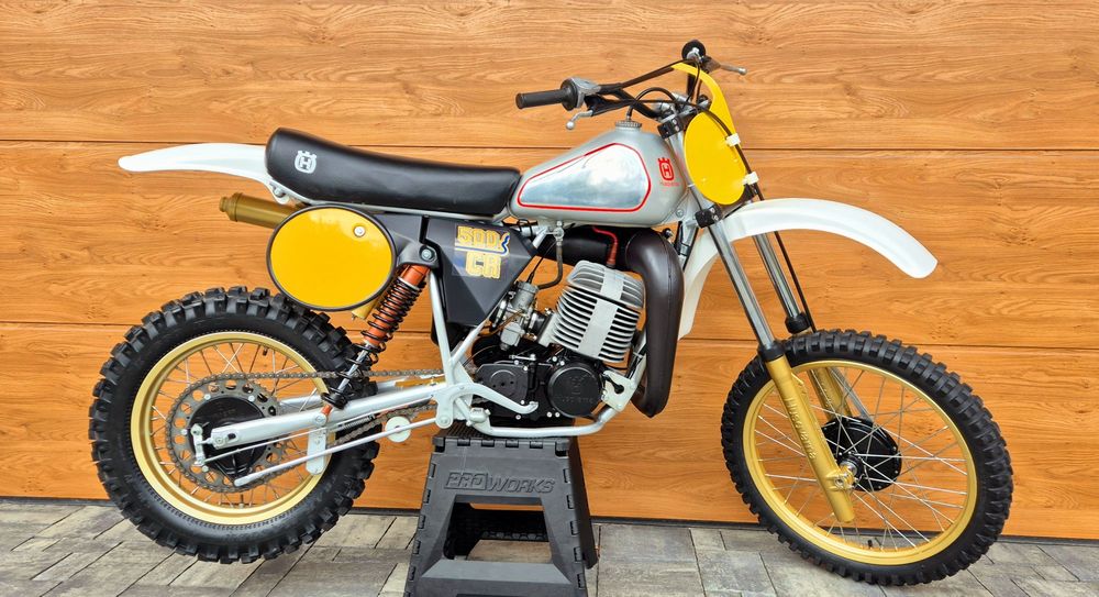 HUSQVARNA CR 500 2T 1982r Jedyna taka w Polsce ! cr kx rm yz 490 maico