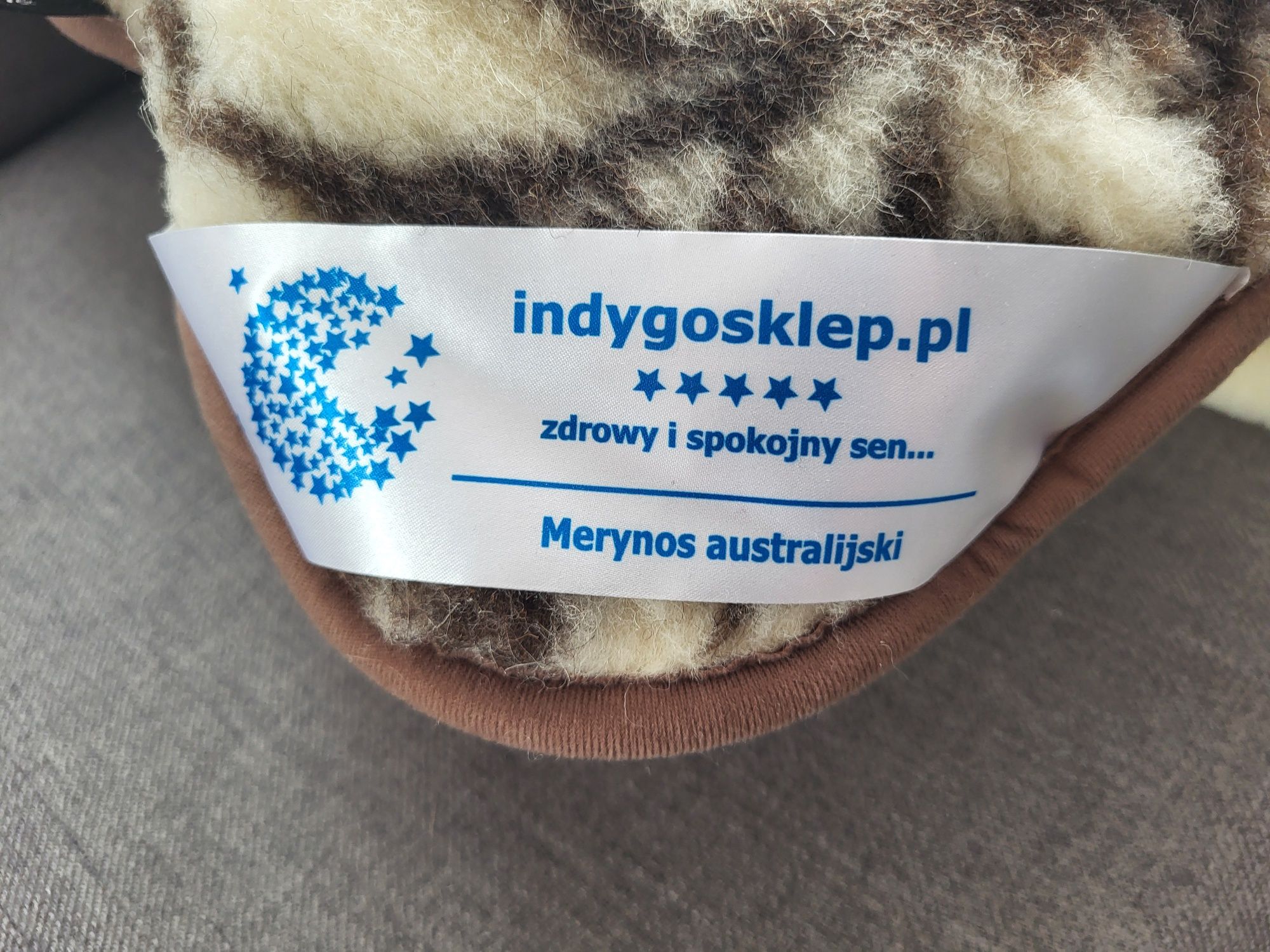 3 poduszki z merynosa australijskiego wełna merino merynos