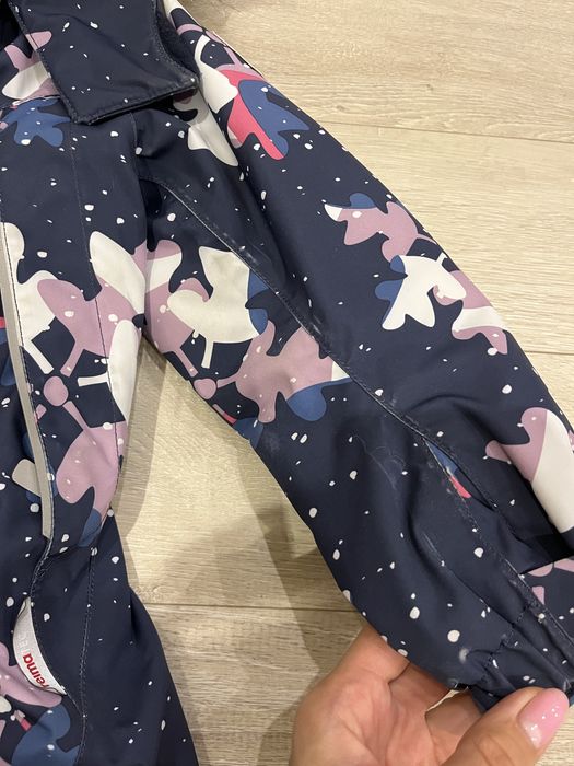 Зимовий комлект reima рейма штани куртка комбінезон 110 на дівчинку