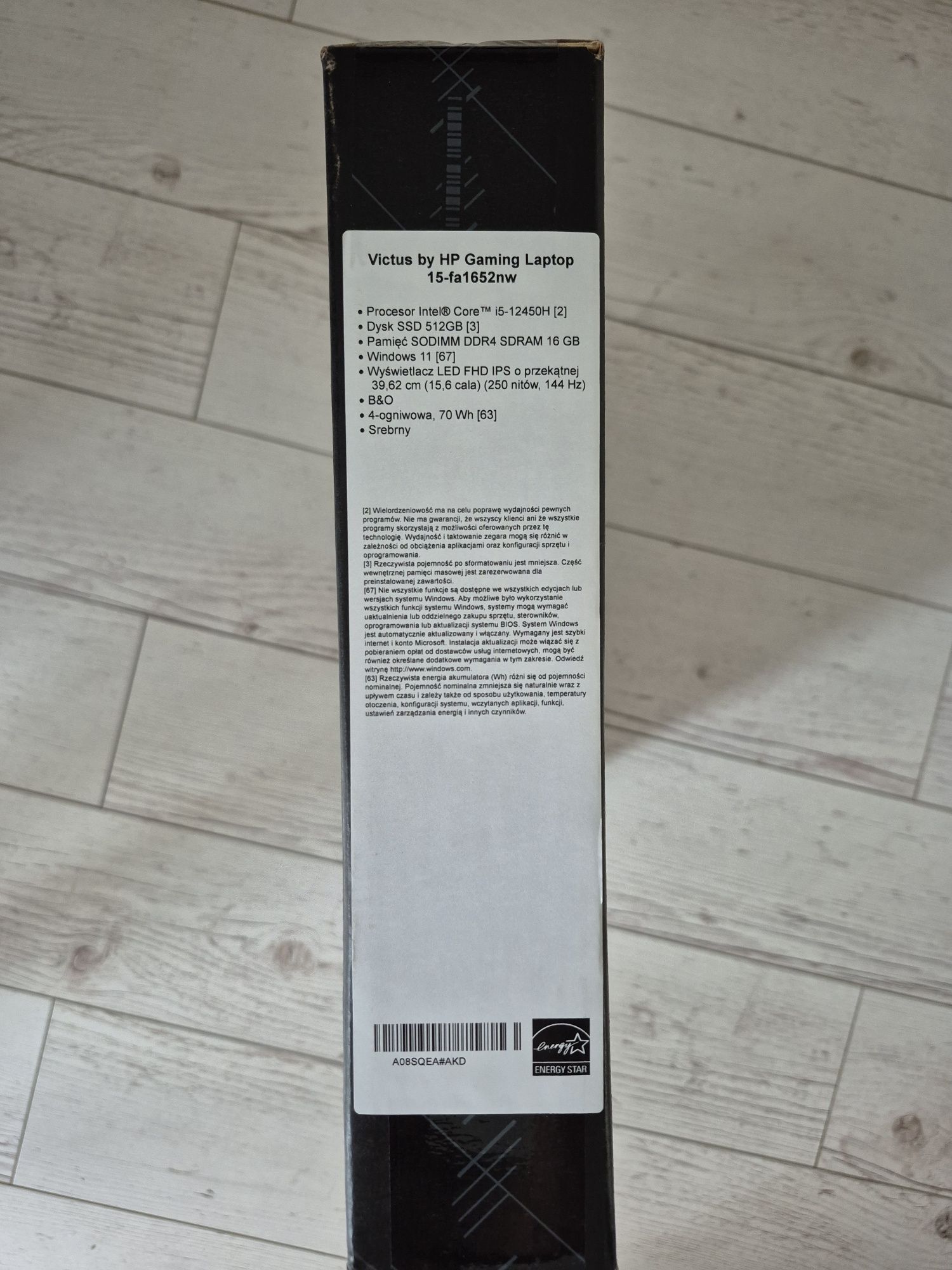 Sprzedam NOWY Laptop HP Victus 15-fa1652nw RTX 40