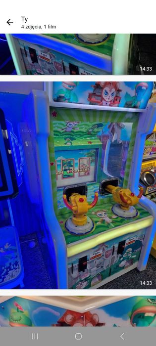 Automat zarobkowy strzelanka kulkami Frenzly Island