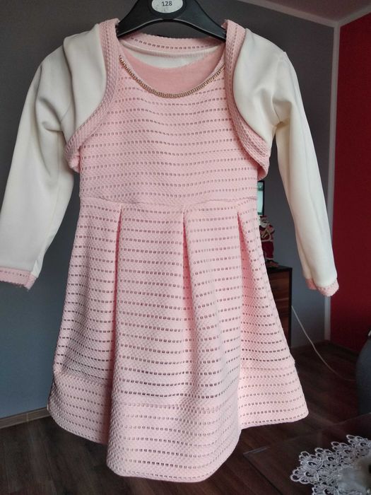 Sukienka bolerko dla dziewczynki na ok 2 latka