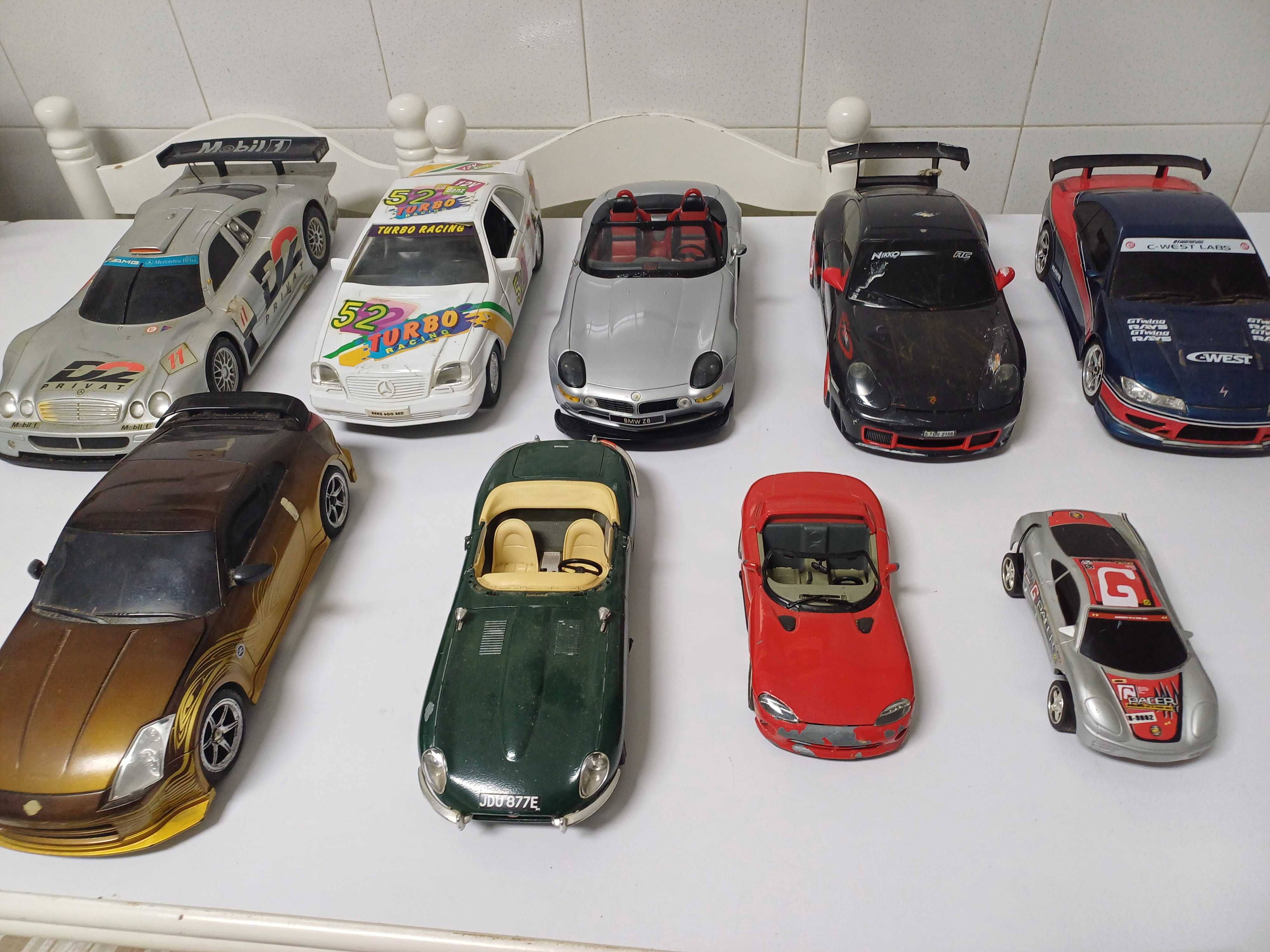 Carros desportivos grandes 9 unidades