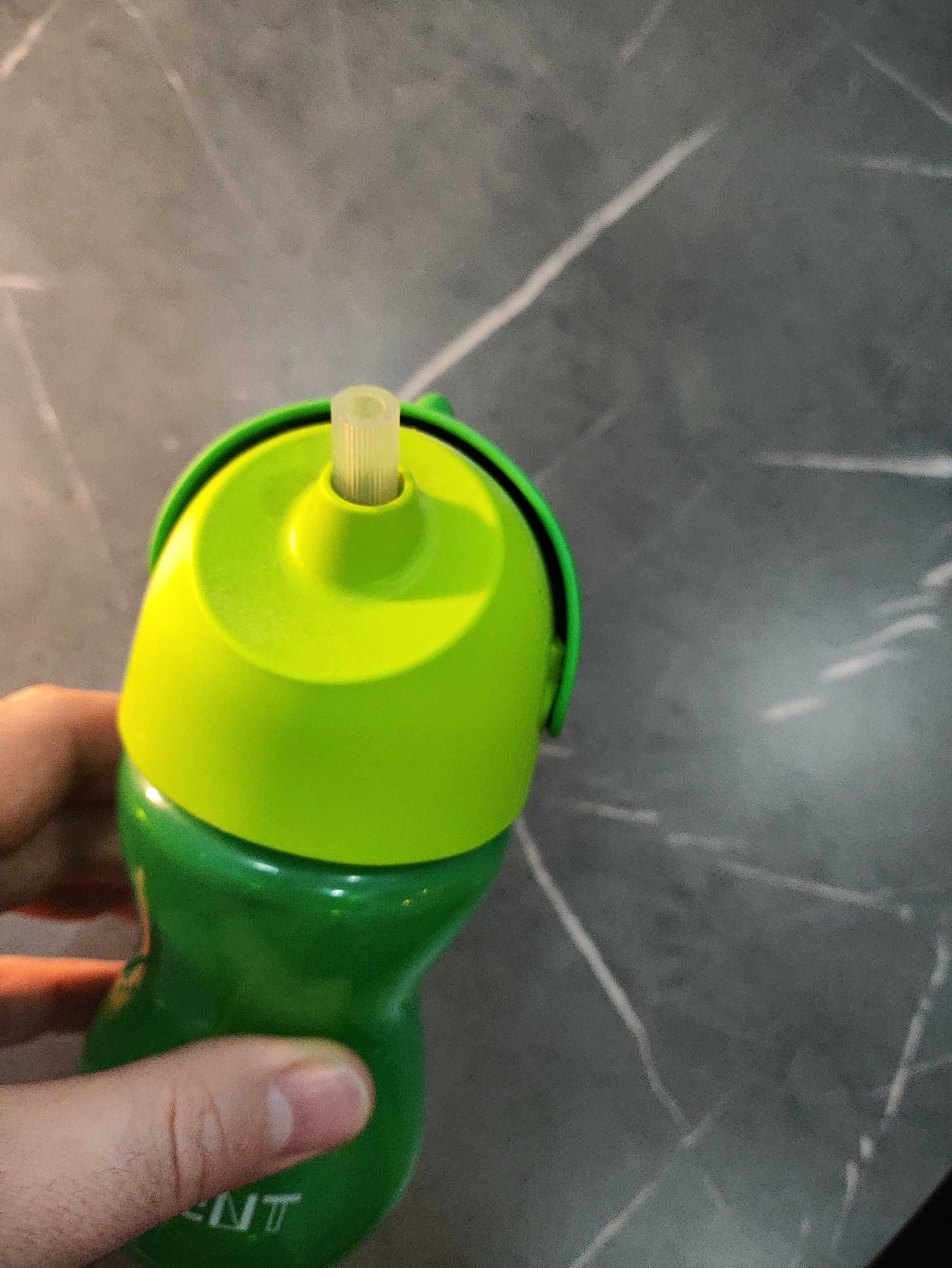 Philips Avent Kubek niekapek z giętką słomką 300 ml SCF798/01 zielony
