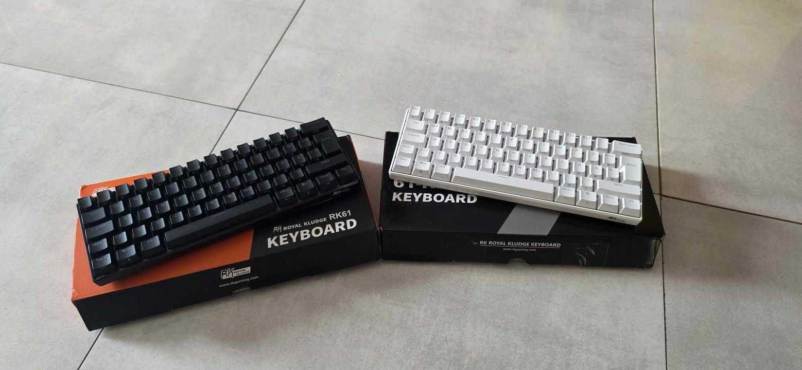 RK ROYAL KLUDGE RK61 bezprzewodowa klawiatura mechaniczna