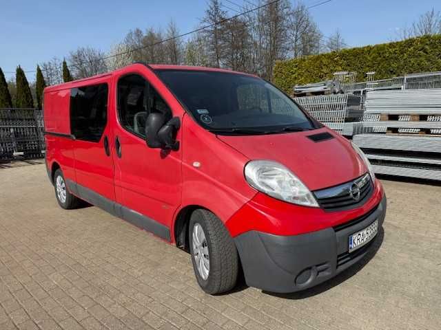 Opel vivaro, brygadowka l2h1, 5 os, fv23