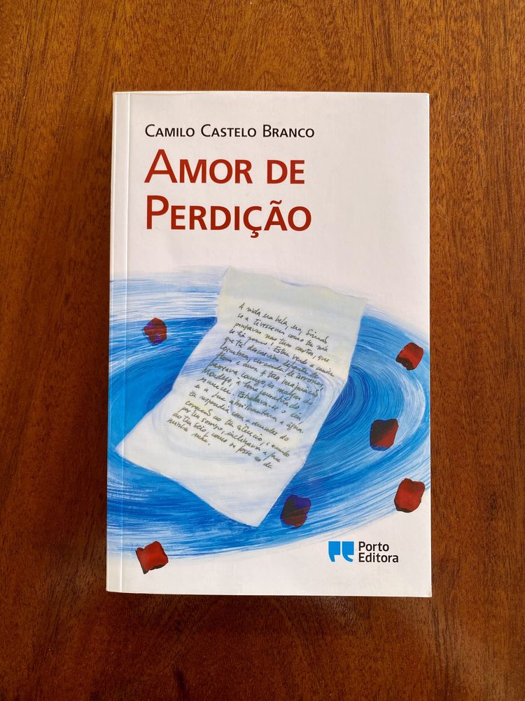 Livro Amor de Perdição - Camilo Castelo Branco, PORTES INCLUÍDOS