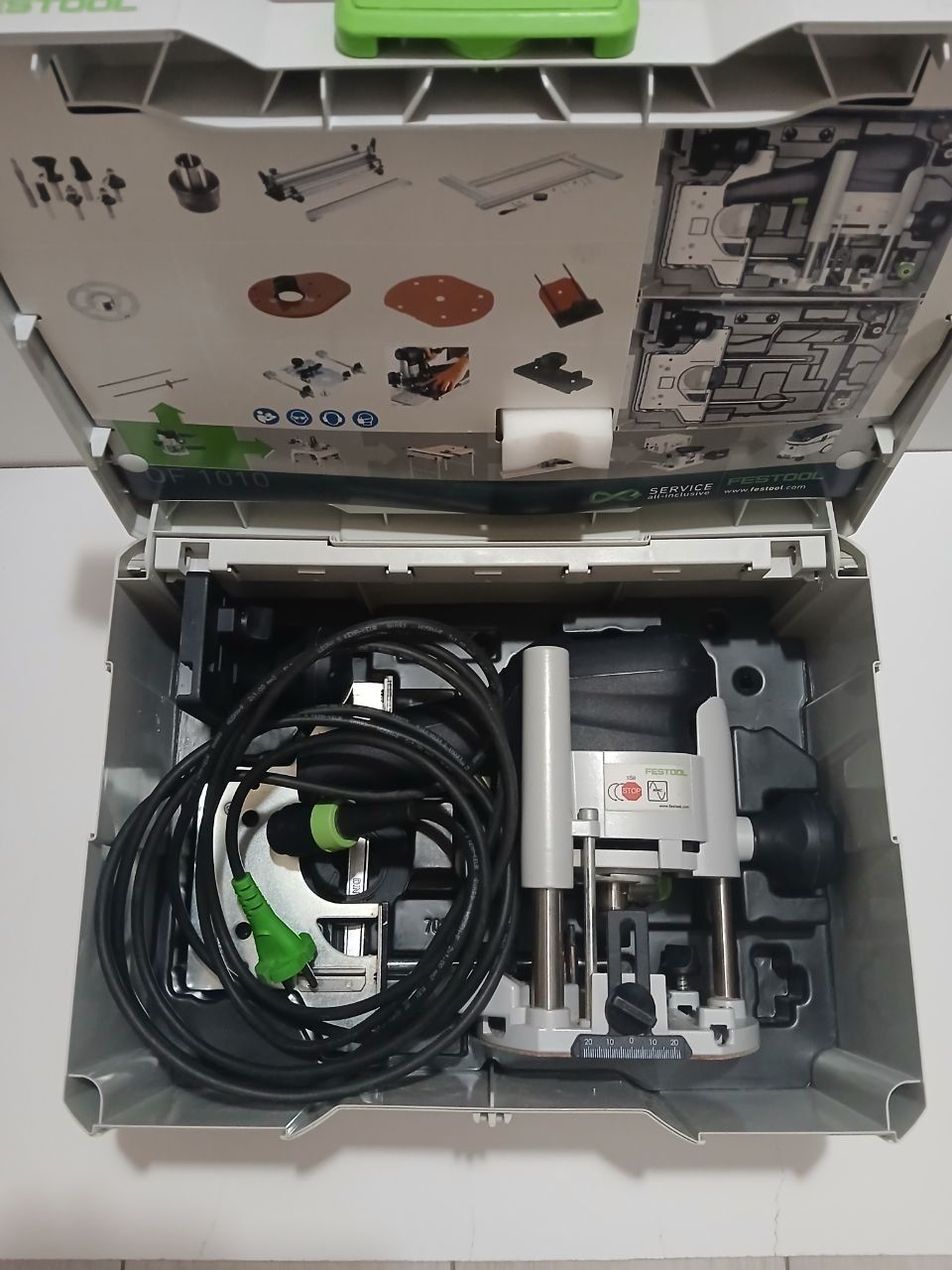 Фрезер Festool Of 1010 EBQ-plus + Systainer T-loc