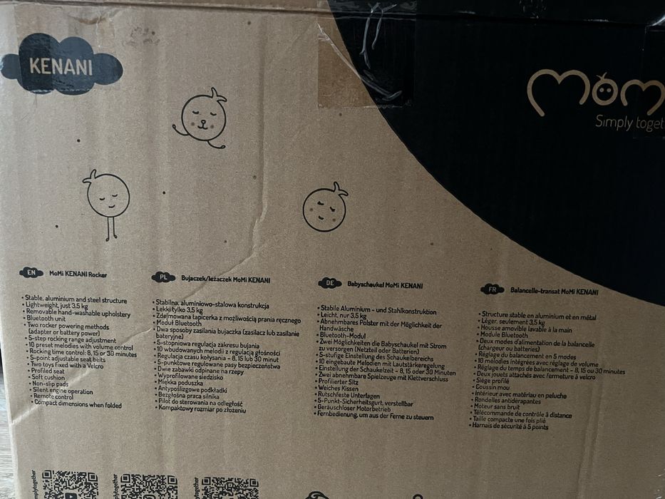 Leżaczek bujaczek elektryczny