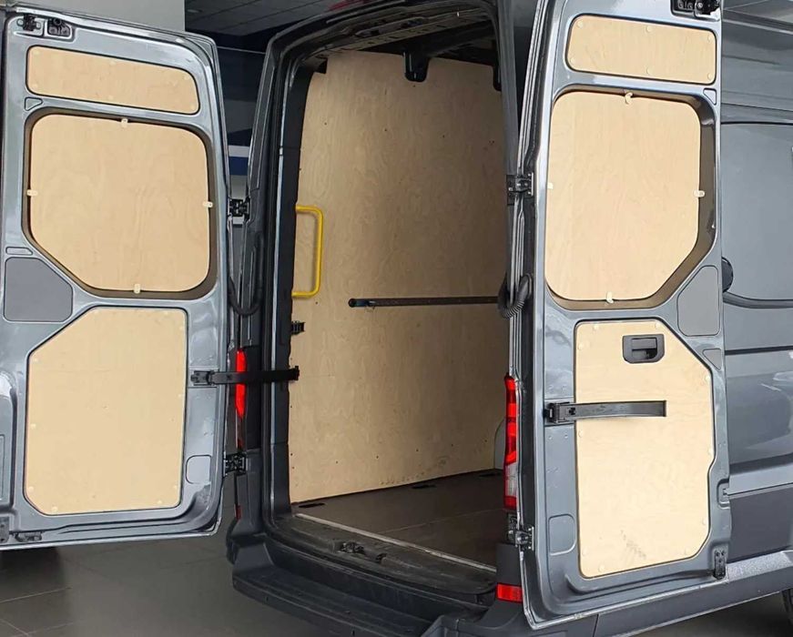 VOLKSWAGEN CRAFTER MAN TGE L3H3-Boki 4mm Sklejka-Wysyłka Gratis !